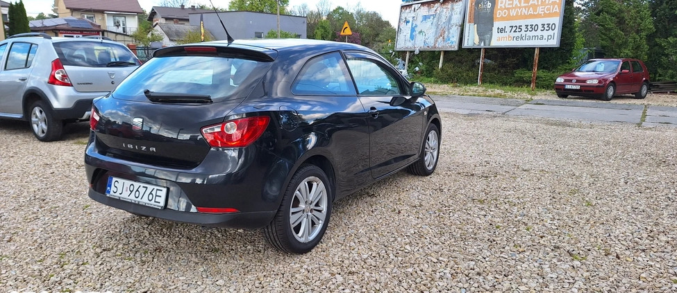 Seat Ibiza cena 21000 przebieg: 155222, rok produkcji 2009 z Jaworzno małe 277